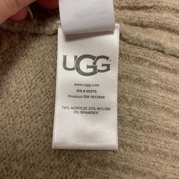 Ugg Tinley Wrapped Knit Cardigan Sweater Buttons
Tan Size S - Picture 9 of 12